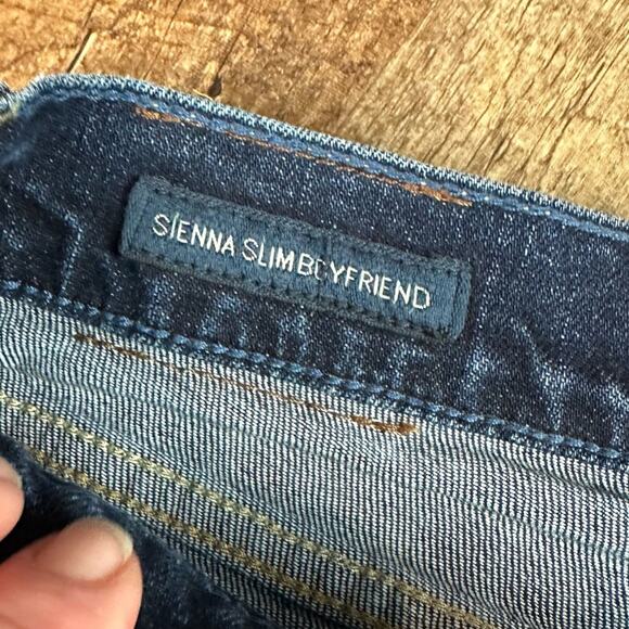 Lucky Brand Sienna Slim Boyfriend Distressed Jeans Size 0/25 - Picture 7 of 8